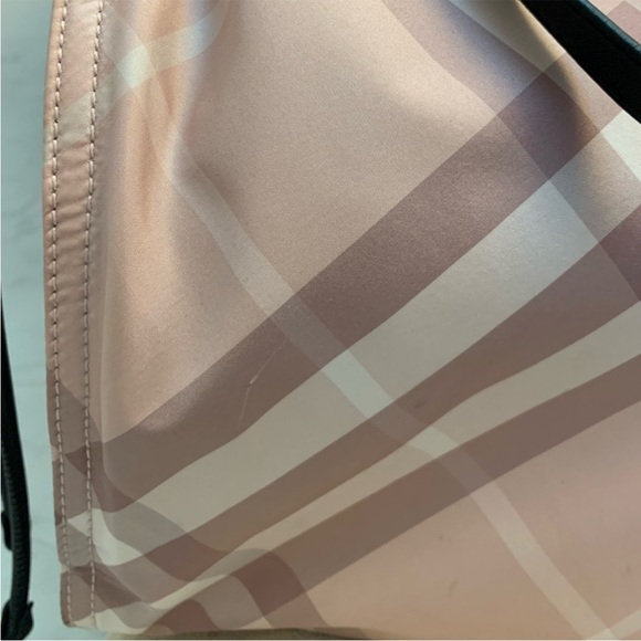 Pink Burberry Nova Check Shopper Tote w/  Pink Burberry Wallet - Picture 9 of 16